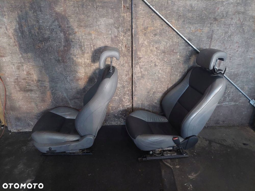 FOTEL FOTELE KOMPLET LEWY PRAWY KANAPA TYŁ + BOCZKI SAAB 9-5 I SEDAN - 10