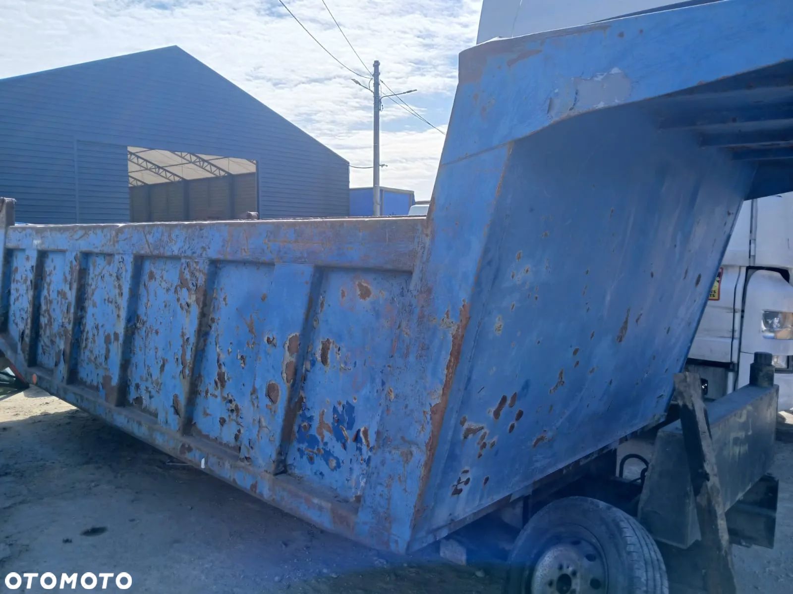 ZABUDOWA WYWROTKA WYWROT KIPER KIPPER MEILLER  WYWROT Z TYŁU  4X4 6X4 6X6 8X4 8X6 8X8 KPL Z POMPĄ I SIŁOWNIKIEM - 1