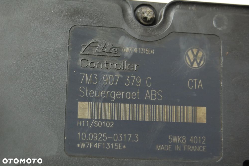 POMPA ABS + STEROWNIK 7M3614111Q SEAT ALHAMBRA MK I LIFT 1.9 TDI VW SHARAN - 6