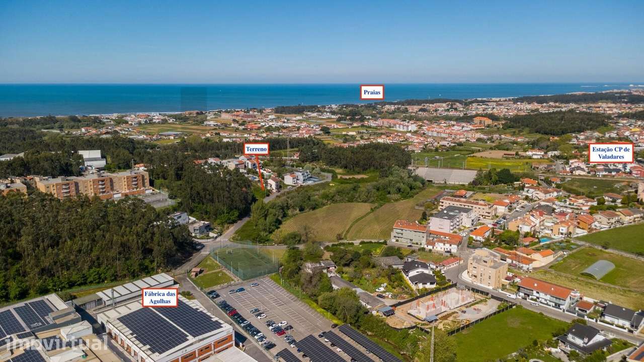 Terreno Urbano com Projeto para Moradia T3 e Piscina,  373 m2  – Valad - Grande imagem: 4/15