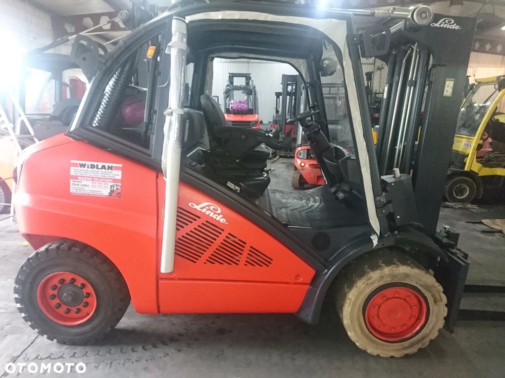 Linde [2014] WÓZEK WIDŁOWY LINDE H50T GAZ 5ton kontener - 1