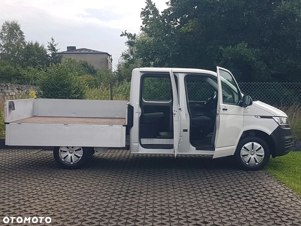 Volkswagen T6 TRANSPORTER DOKA 6-OSÓB PAKA SKRZYNIA ŁADUNKOWA KLIMA DOUBLE KABINA KRAJOWY - 13