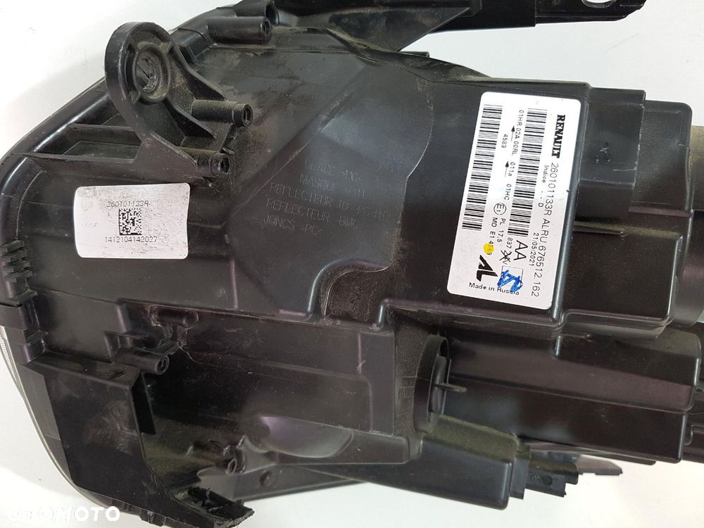 DACIA DUSTER II 2 LAMPA PRZÓD PRZEDNIA PRAWA 260101133R EUROPA ORYGINAŁ - 7