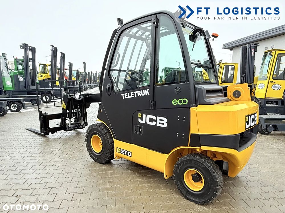 JCB WÓZEK TELESKOPOWY JCB TLT27D / PEŁNA KABINA / 2019 ROK / OGRZEWANIE / PRZESUW BOCZNY - 25