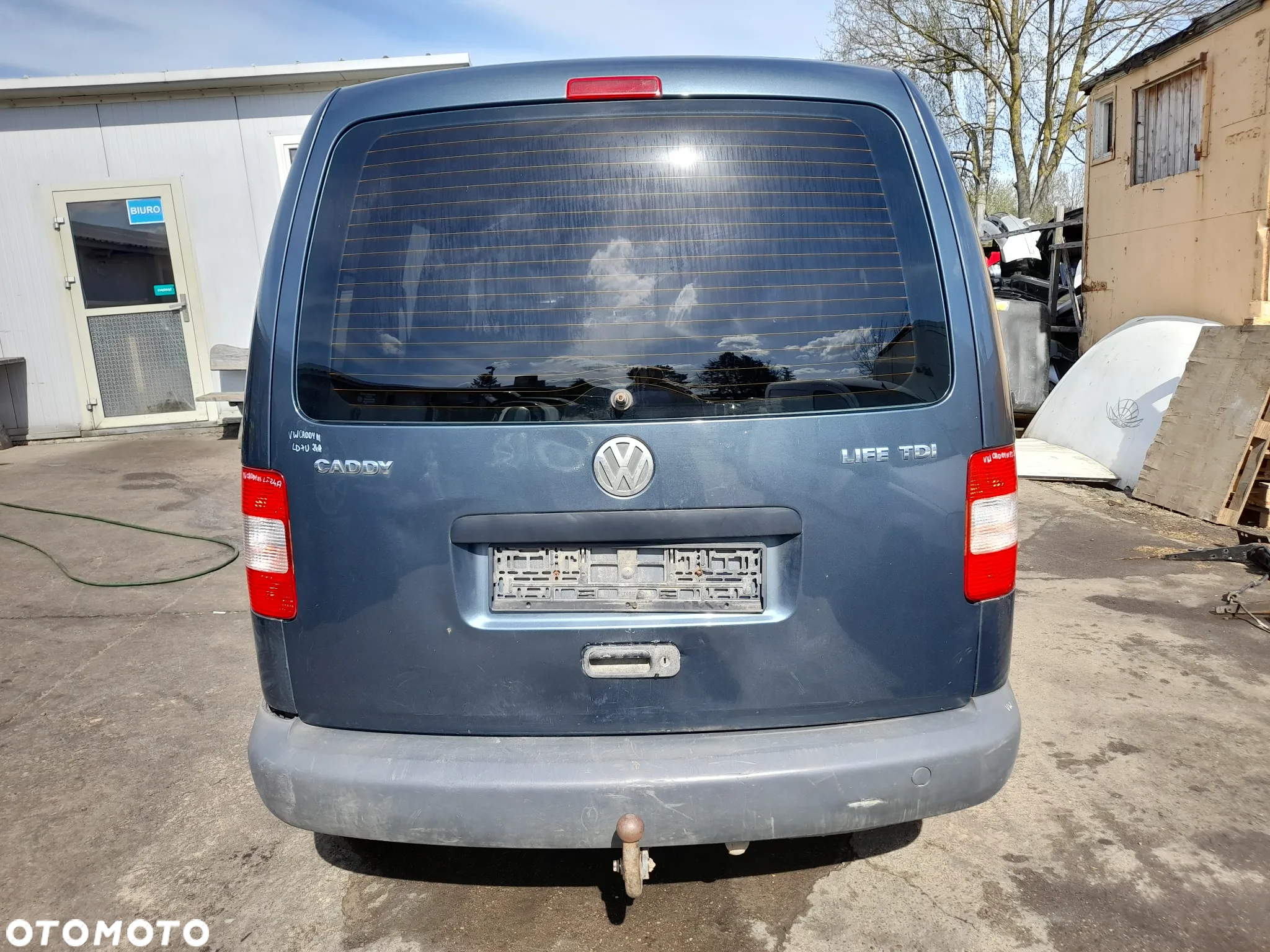 VW CADDY III ZDERZAK TYŁ TYLNY TYLNI - 13