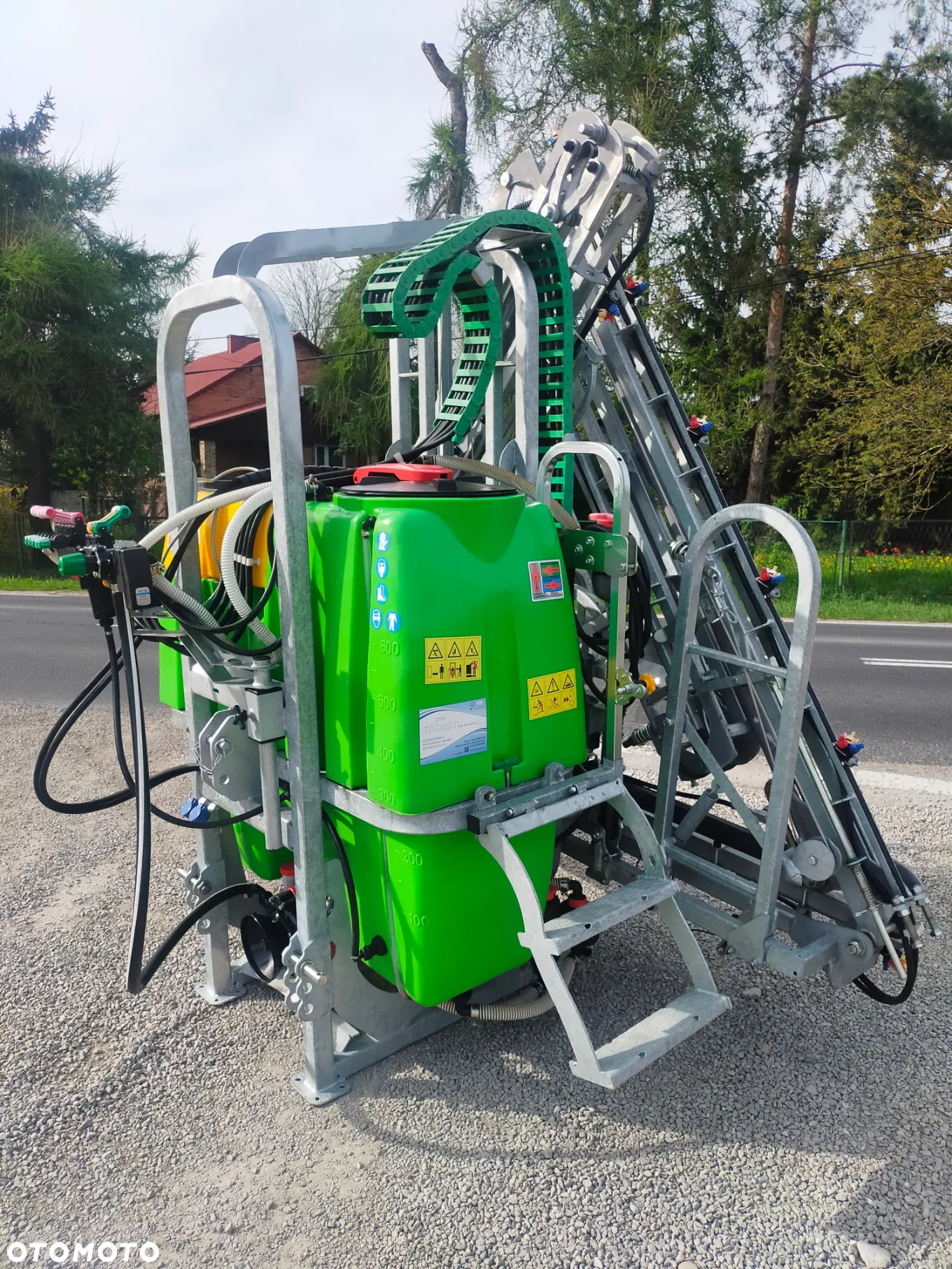 XSARA TOLMET opryskiwacz zawieszany hydraulicznie rozkładany 600l 15m - 4