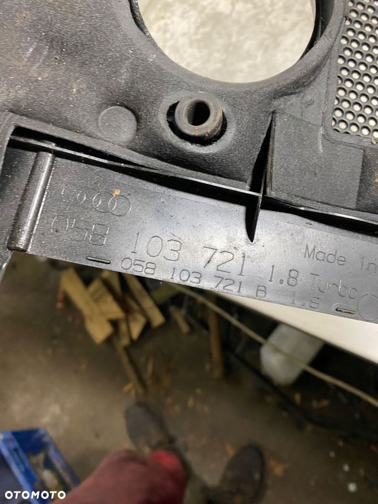 osłona obudowa silnika 058103721b audi a4 b6 b7 1.8t 1.8 turbo - 3