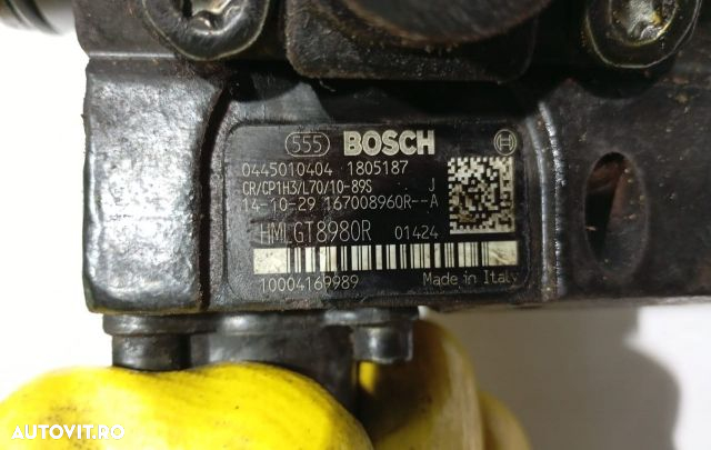 Pompa inalta presiune 1.6DCI 0445010404 167008960R-A Renault Kadjar 1 - 2
