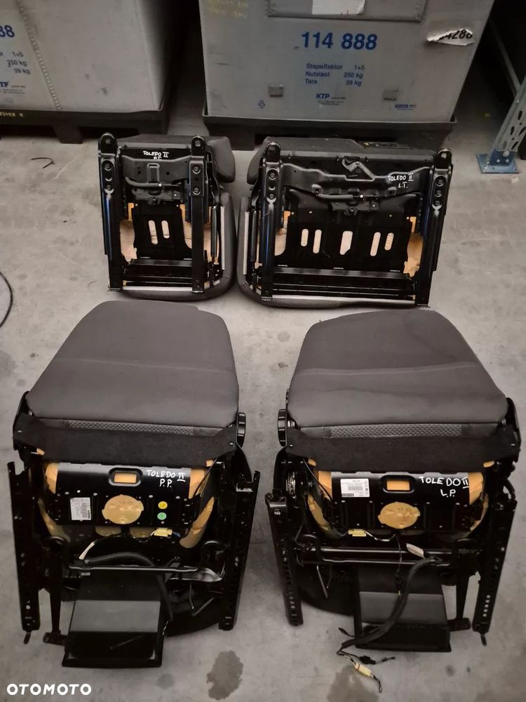 SEAT LEON II / ALTEA  / TOLEDO II FOTEL, KANAPA / BOCZEK DRZWI(dostępne 4 komplety foteli) - 34