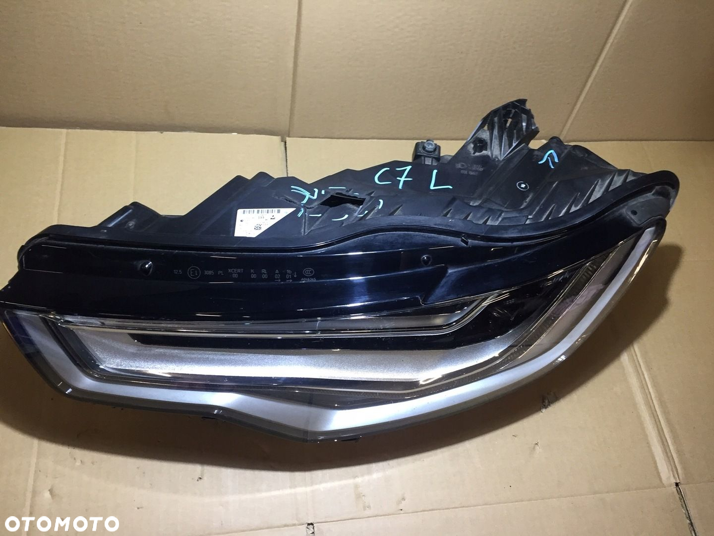 AUDI A6 C7 LAMPA LEWA PRZEDNIA FULL LED EU 4G0941033 PRZED LIFT - 8