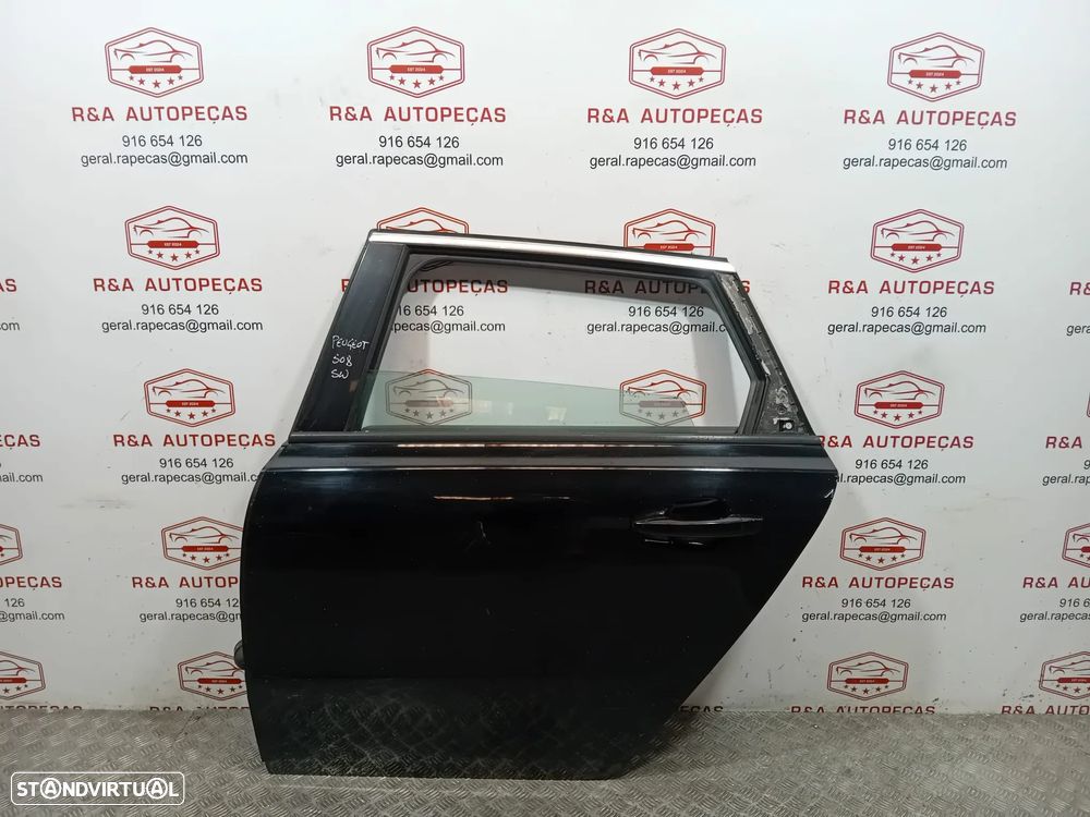 Porta Trás Traseira Esquerda Peugeot 508 SW Carrinha Original - 1