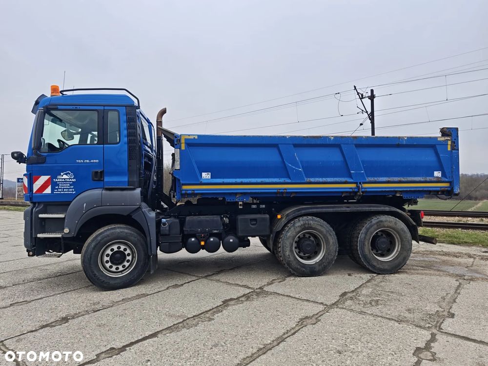 MAN TGS 26.480 niski przebieg,bordmatik, oryginał! stan BDB - 5