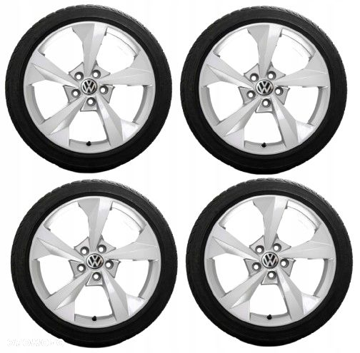 KOŁA ZIMA 18 5x112 VW GOLF 5 6 7 8 TOURAN NOWE - 2