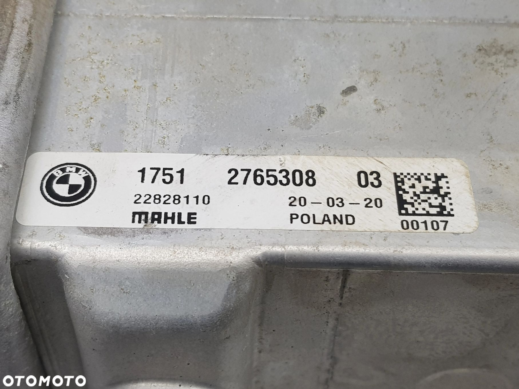 Chłodnica powietrza Intercooler BMW X5M X6M X7 G70 S68 4.4 V8 2765308 - 7