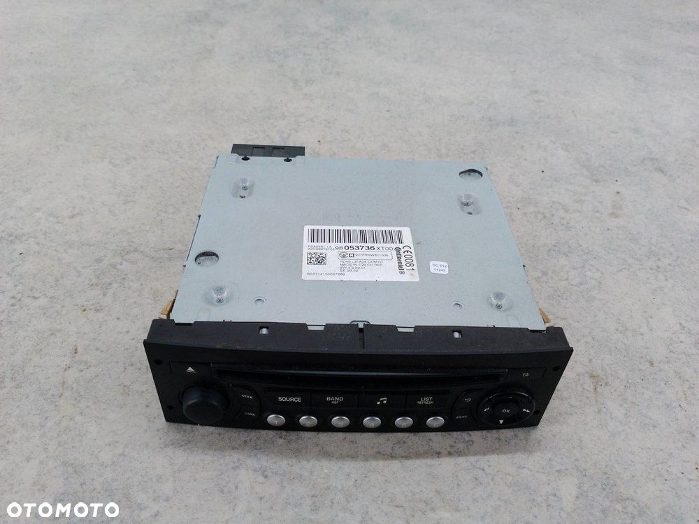 RADIO FABRYCZNE CITROEN C3 II FL 98053736XT00 - 8
