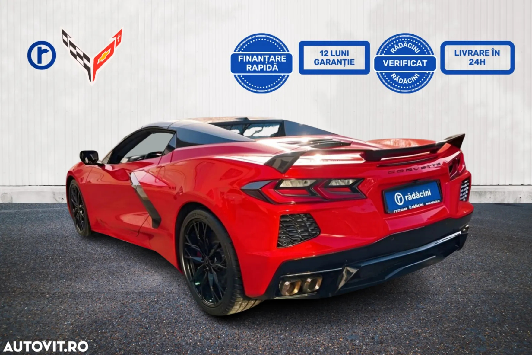 Chevrolet Corvette Stingray Cabriolet 3LT 6.2 V8 Automatik - 7