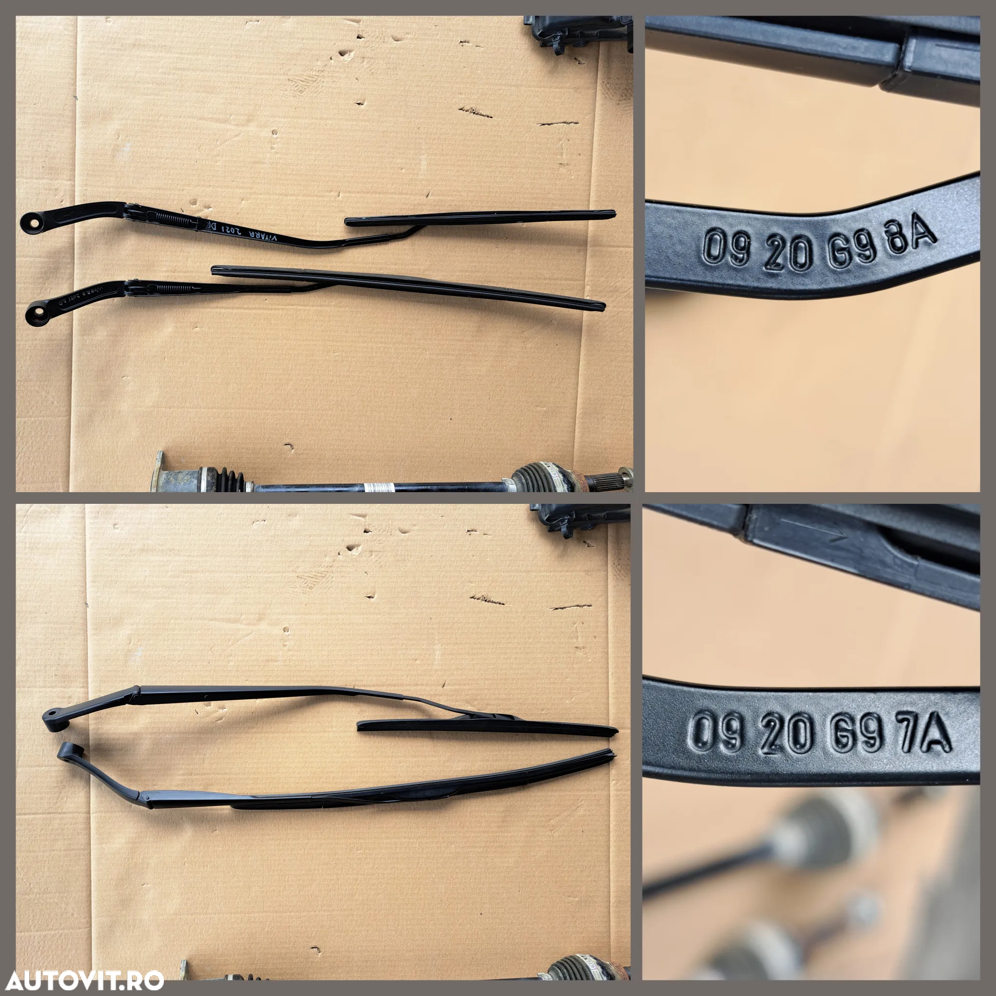 Suzuki Vitara LY senzor debitmetru pedala acceleratie GMW electroventilator ansamblu stergatoare planetara - 6
