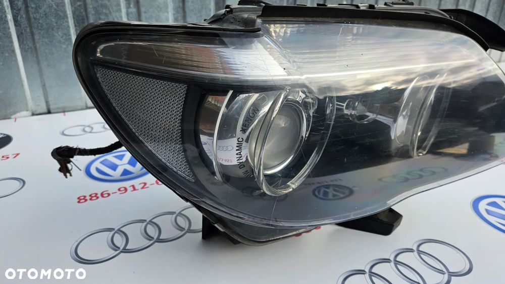 BMW 7 E65 LIFT Reflektor prawy Lampa prawa DYNAMIC XENON 6937232 Europa - 7