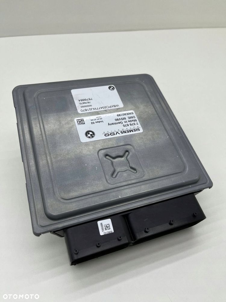 BMW E83 X3 STEROWNIK SILNIKA N52 2.5I 7576670 - 1