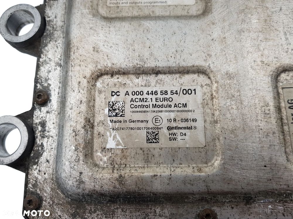 STEROWNIK MODUŁ ACM 2.1 ADBLUE MERCEDES ACTROS MP4  A0004465854 - 5