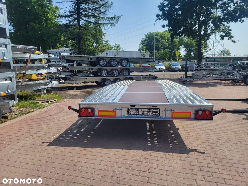 Niewiadów Przyczepa Niewiadów Jupiter NM 6x2,1m mocna rama spawana wypełnienie sklejka koła R13C - 10