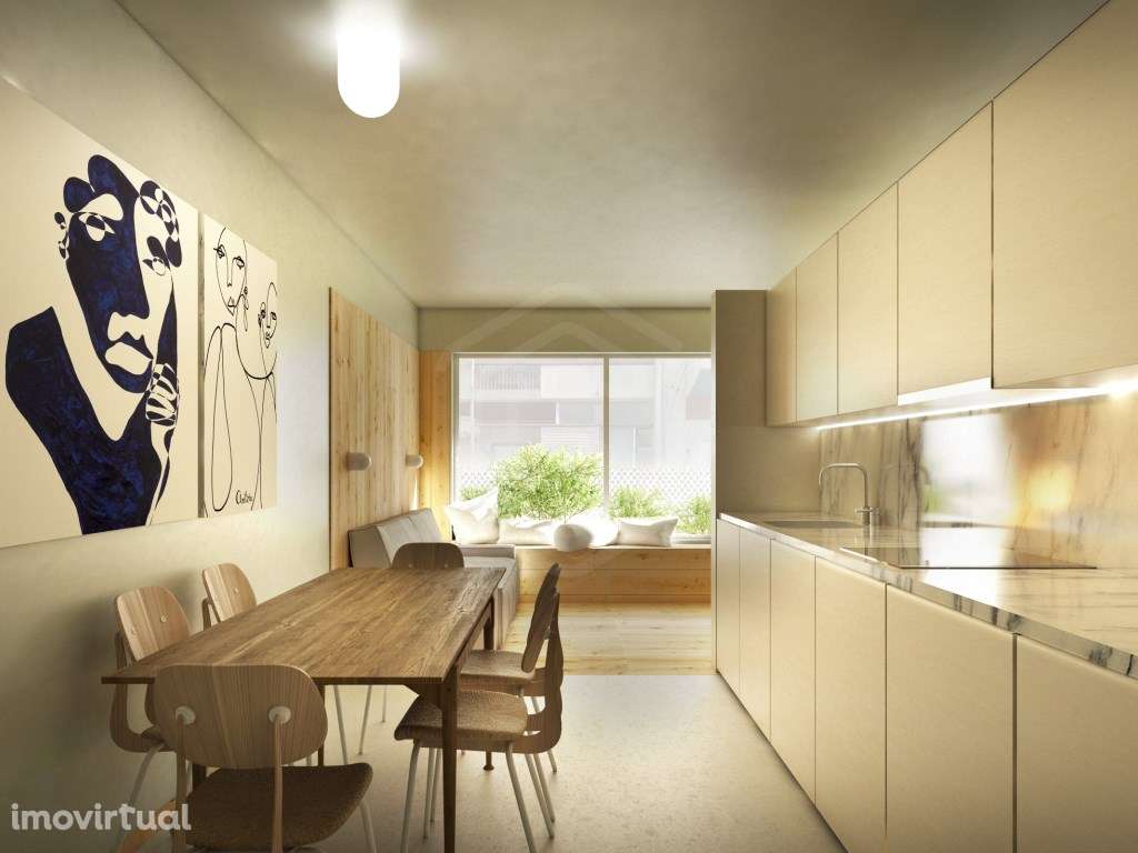 Apartamento duplex T3, com piscina privada no último piso e 2 estac... - Grande imagem: 3/43