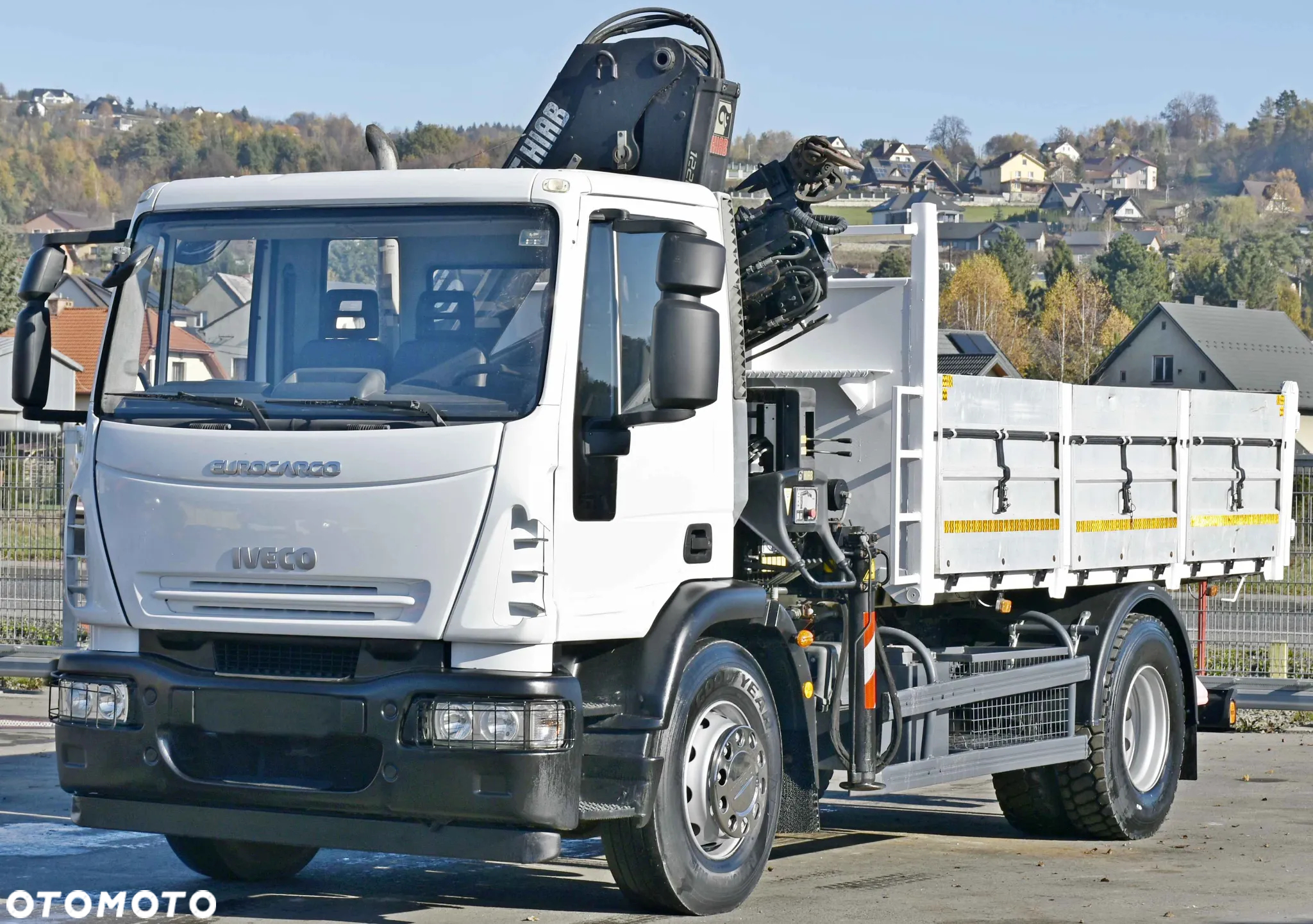 Iveco Eurocargo 180E28* WYWROTKA 4,40 m + HIAB 122 B-2 DUO * STAN BDB - 4