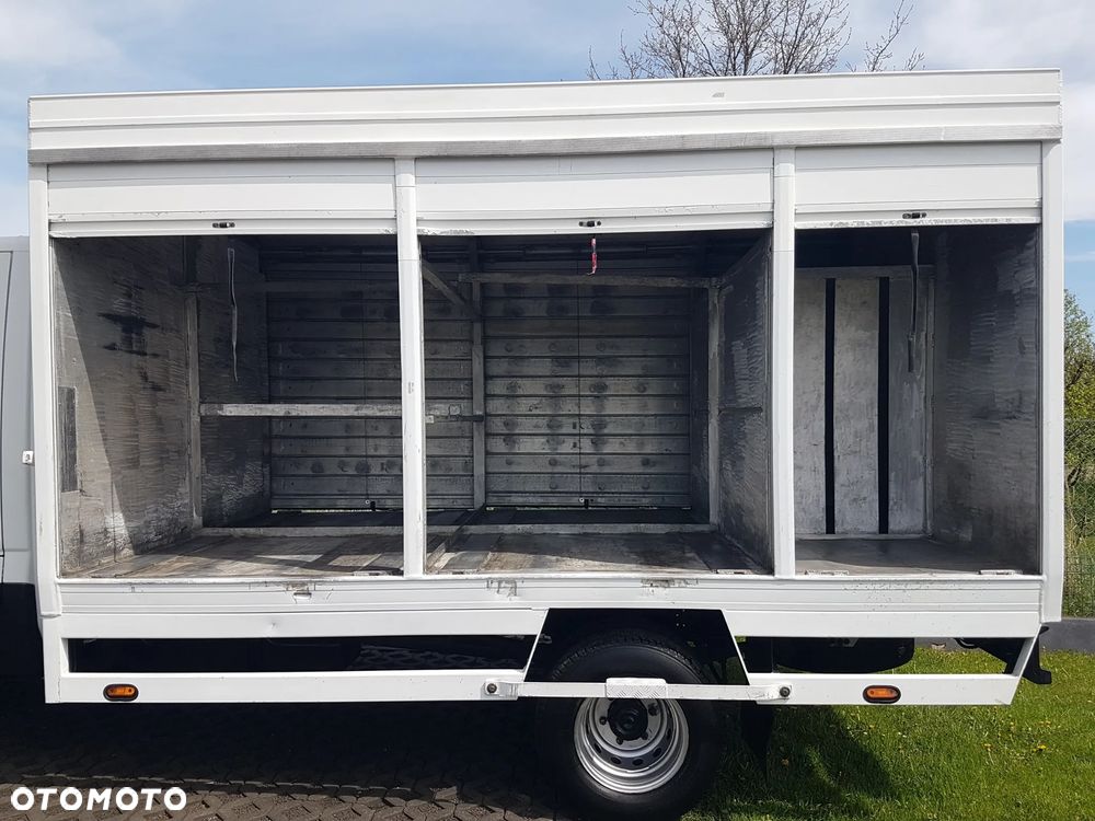Iveco 70C18 KONTENER ROLETY BOK DO TRANSPORTU WODY 3,66x2,21x1,86 KLIMA DMC 7000KG RAMA PODWOZIE - 35