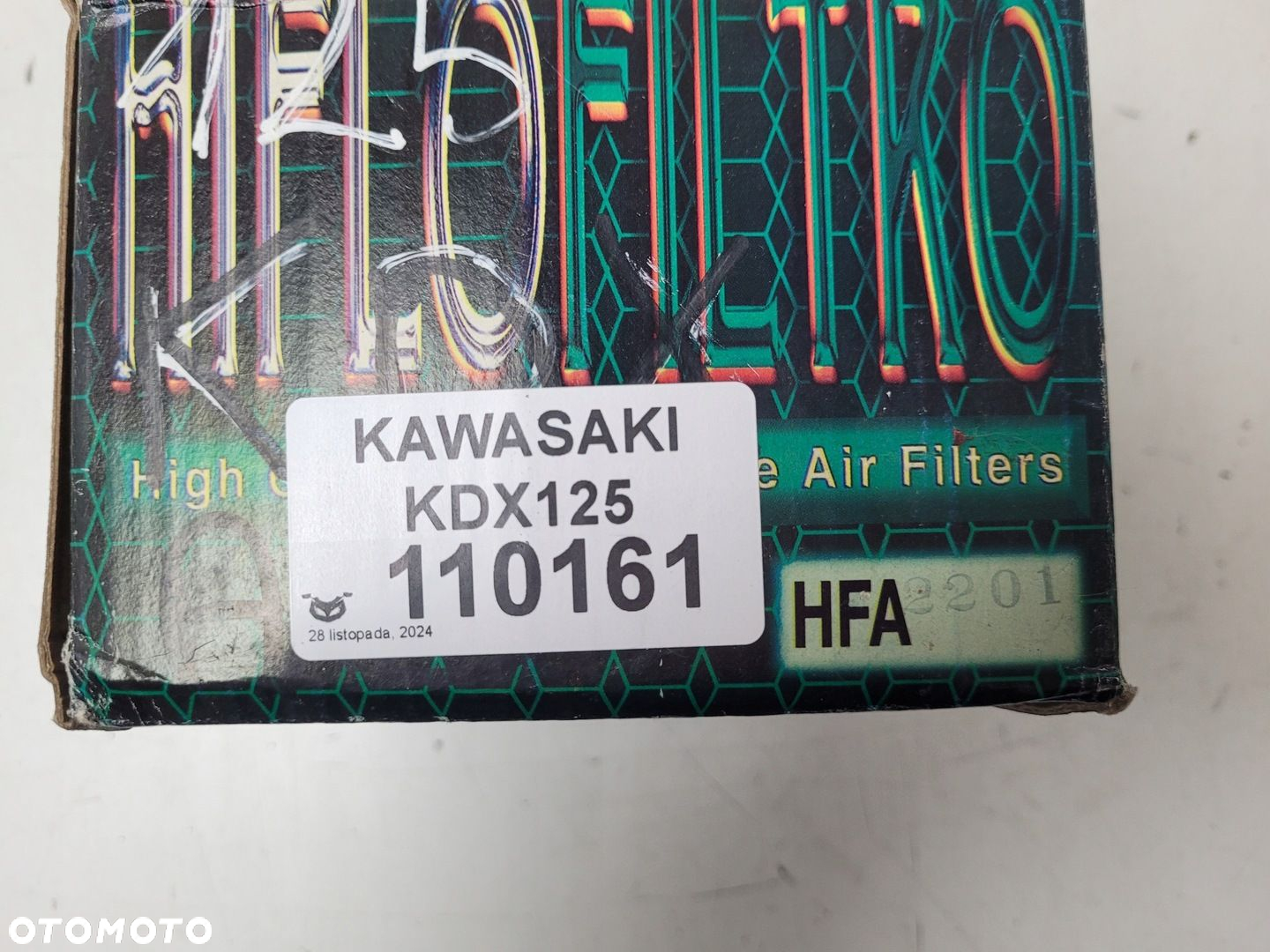 KAWASAKI KDX125 90-94 FILTR POWIETRZA HFA2210 - 5