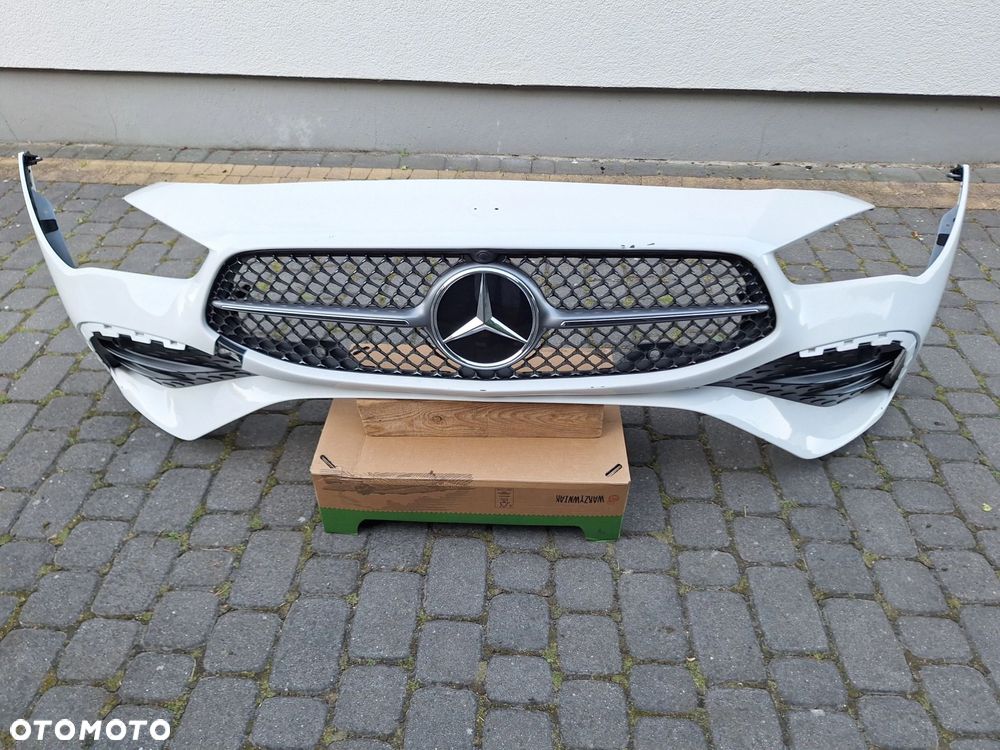 MERCEDES CLA AMG 118 W118 LIFT 23- NIE KLEJONY! ZDERZAK PRZÓD PRZEDNI+BDB GRILL+KRATKI ORYG. A1188856303 WYSYŁKA 24H - 5