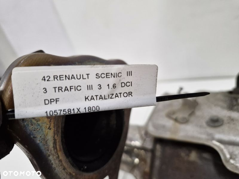 RENAULT TRAFIC 3 III VIVARO B TALENTO II 1.6 DCI DPF KATALIZATOR 1057581X - 10