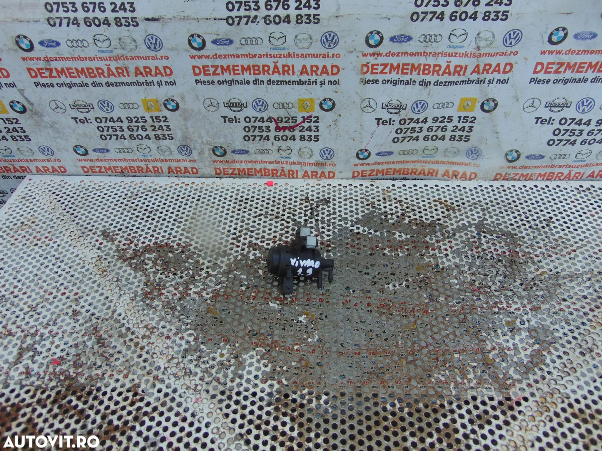 Supapa turbina Opel Vivaro 1.9 Renault Trafic cod 7700113071 valva electrovalva supapa presiune - 1