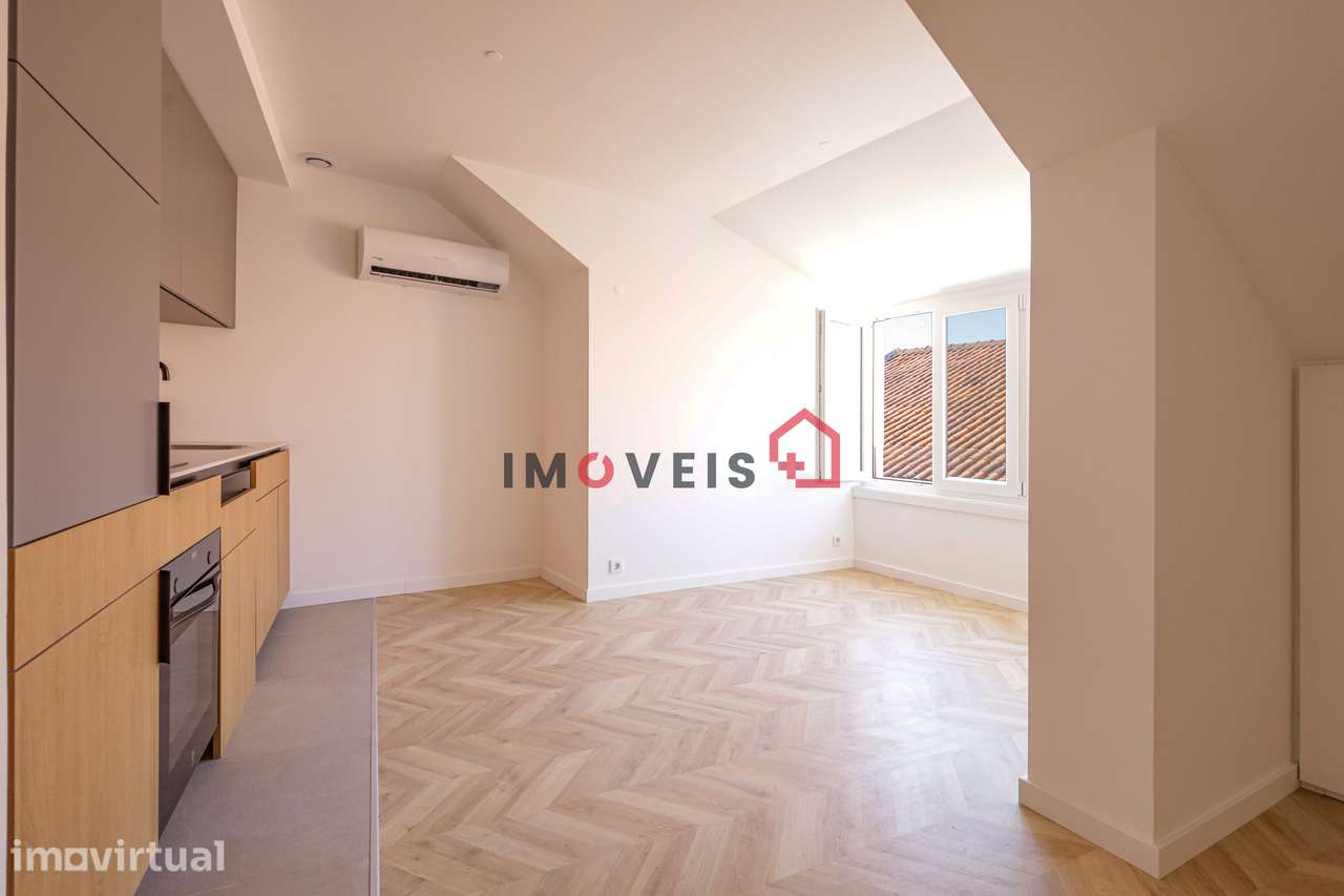 Apartamento T1, com parqueamento, no centro de Leiria - Grande imagem: 3/10