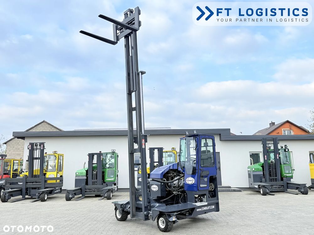 Combilift WÓZEK CZTEROKIERUNKOWY - WIELOKIERUNKOWY | COMBILIFT C4500S | GAS | TRIPLEX 5550MM | POZYCJONER WIDEŁ | WOLNY SKOK | NOWE OPONY | PO SERWISIE | STAN IDEALNY | Szeroka oferta wózków czterokierunkowych i bocznych, dopasowanych do różnorodnych potrzeb i zastosowań - 34