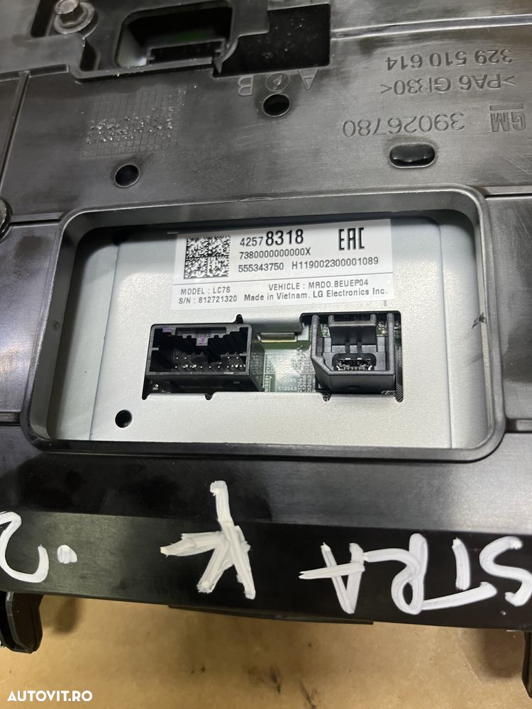 Display navigatie Opel Astra k 2019 - 4