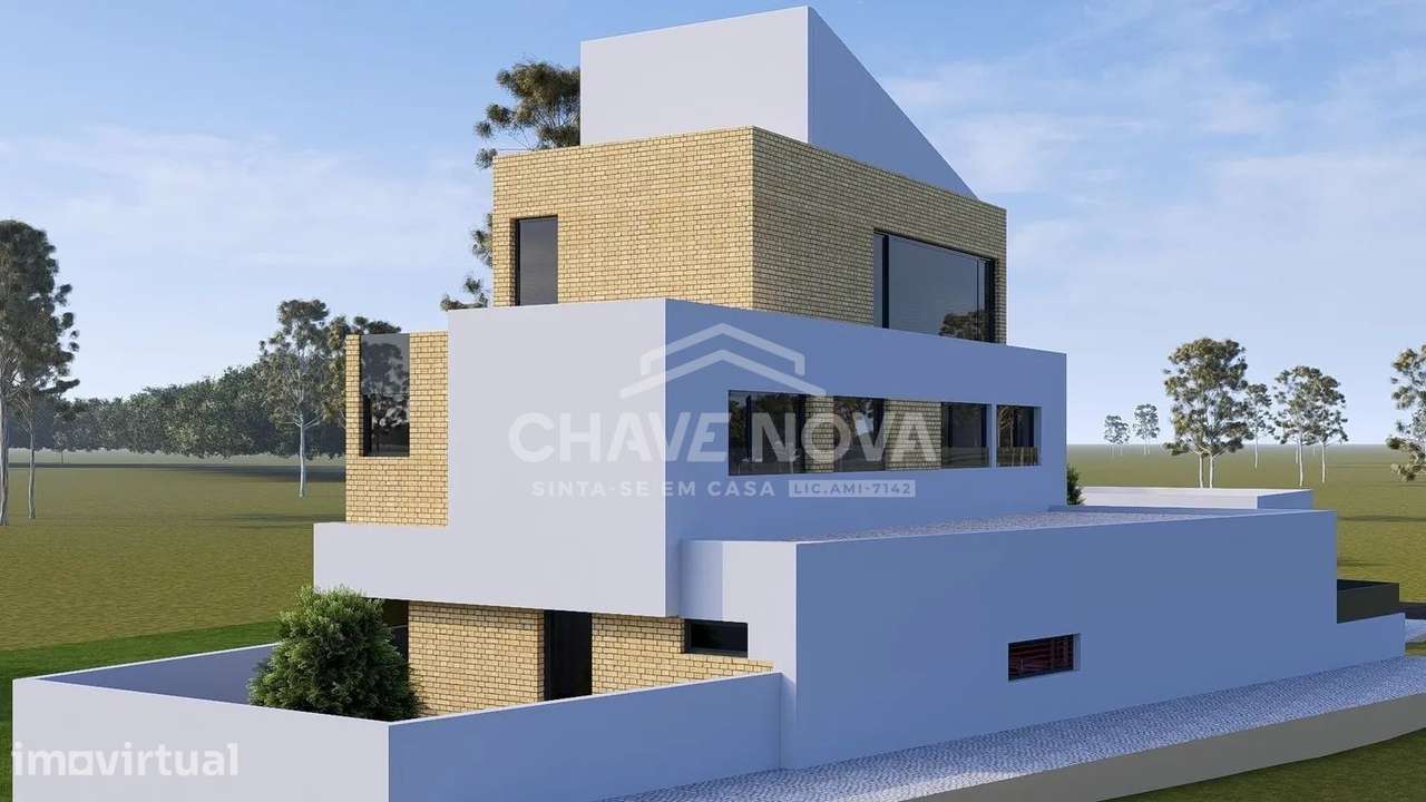 Moradia V5 | 5 casas de banho e salão no último piso| Anta, Espinho - Grande imagem: 2/14