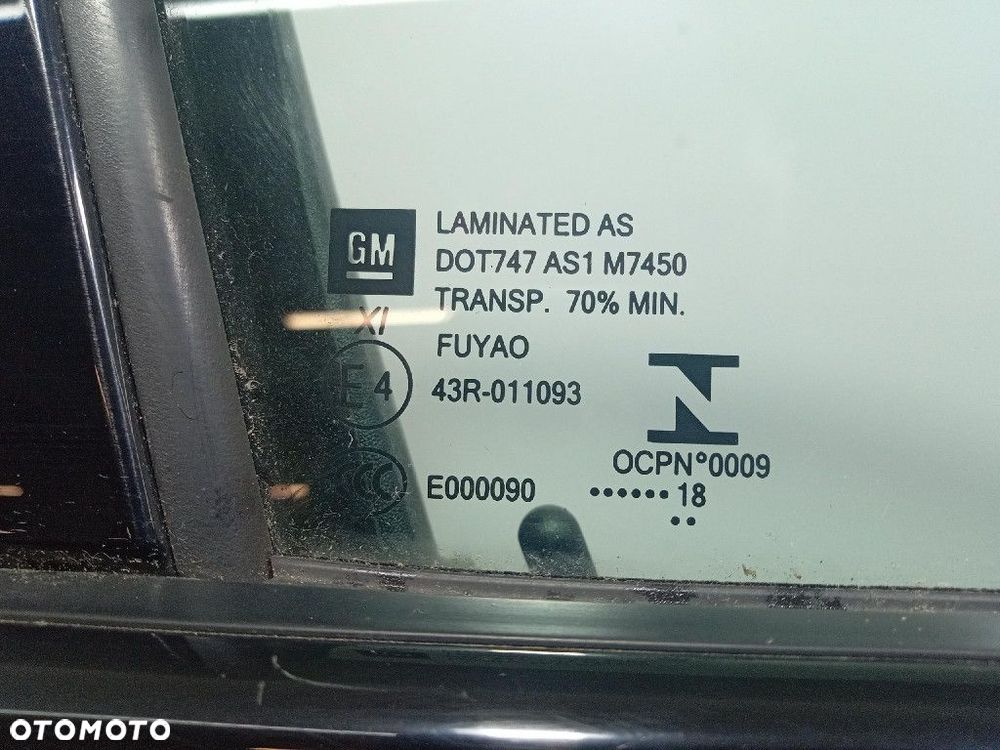 OPEL INSIGNIA B DRZWI PRZÓD PRAWE PRZEDNIE  GR5 - 6