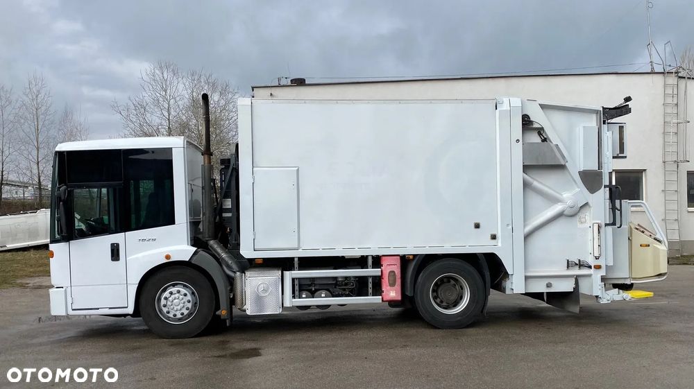 Mercedes-Benz Econic śmieciarka z wagą ZOELLER Semat 16m3 EURO 5 - 6