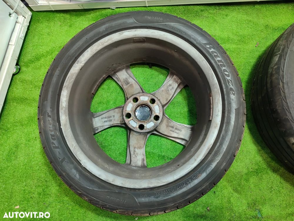 JANTE R17 5x108 VOLVO (2 BUC.) 225/45 Z R17 94W / COD 7Jx17H2 / J17KA / DOT-E V0124 K1 / 31423521 VOLVO V40 S40 V50 S60 V60 S80 V70 C30 C70 - 5