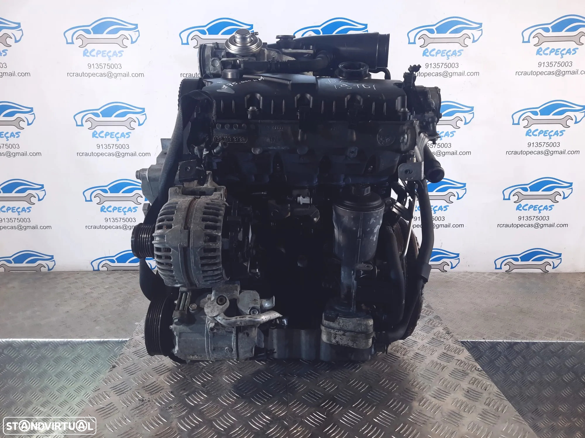 MOTOR COMPLETO 1.9 TDI 8V 105CV BKC BXE - 2