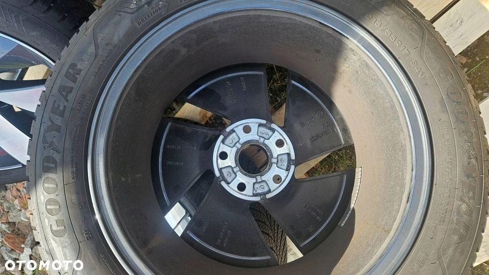 FELGI ALUMINIOWE VW PASSAT 17 7.5J ET41 3J0601025K OPONY ZIMA 215/55/17 - 9