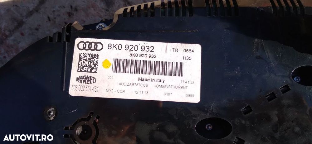 Ceasuri bord Audi A4 B8 facelift diesel cod 8K0 920 932 - 4