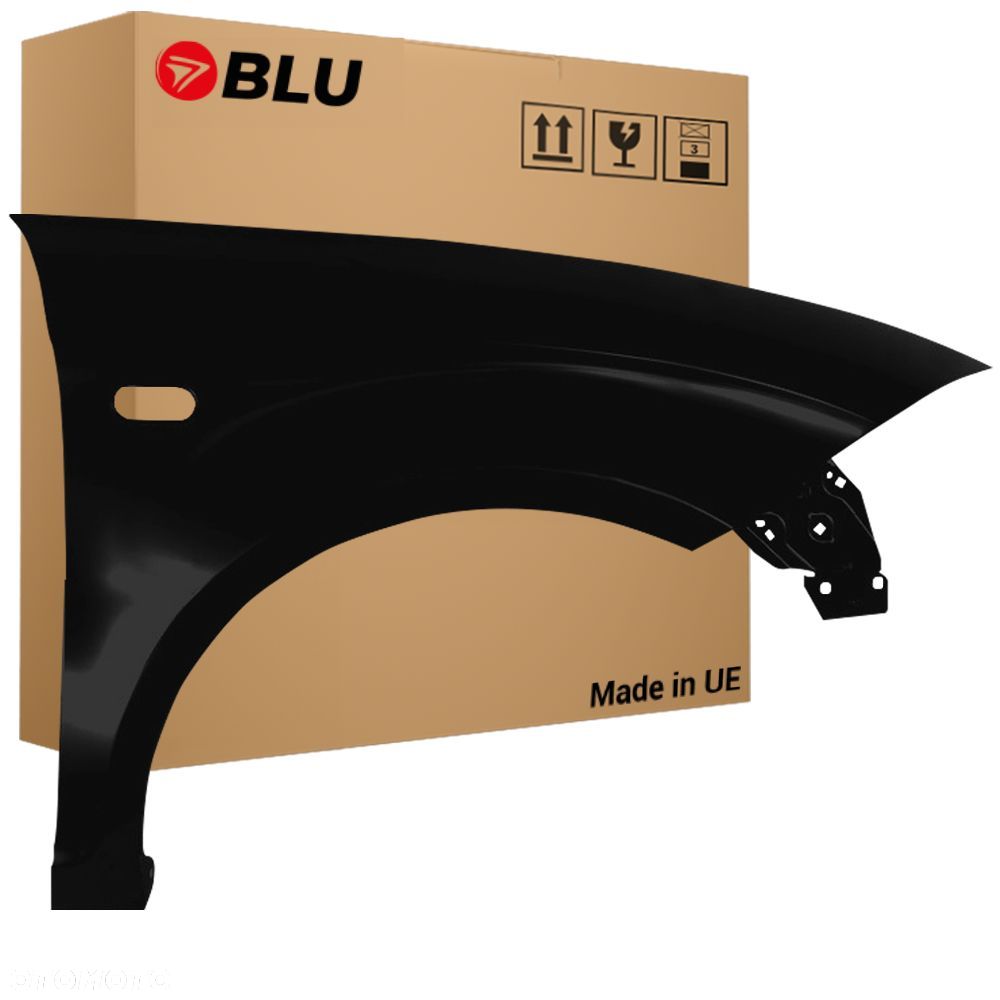 BLU Błotnik SEAT ALTEA 5P1 prawy pzód 2004-2015 ocynk do lakierowania - 1