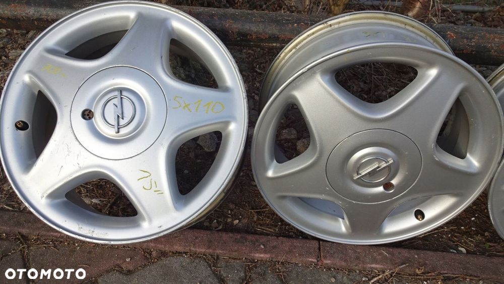 Felgi aluminiowe 15 5x110 Opel Astra Vectra Omega Zefra Corsa - 8