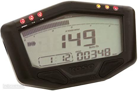 painel universal koso db-02 com batería interna - 1