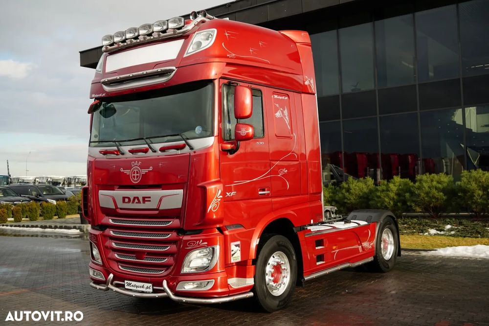 DAF XF 530 / I-PARK COOL / SISTEM HIDRAULIC / CABINĂ SUPER SPACE / COMPLET AIRMATIC / TV / JANTE DIN ALIAJ - 2