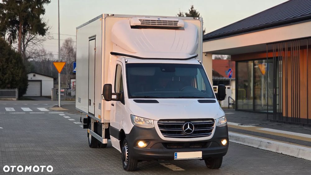 Mercedes-Benz SPRINTER 516 CDI 907❗❗NOWY MODEL / CHŁODNIA-MROŹNIA 8EP / -32*C +25*C / AGREGAT THERMOKING / ZASILANIE ZEWNETRZNE 230V / ZABUDOWA JEGGER / PODWÓJNE KOŁA / SERWIS ASO / SALON POLSKA / 1 WŁAŚCICIEL / JAK NOWY ❗❗ - 12