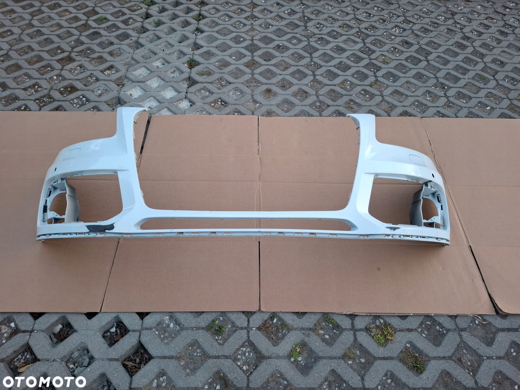 ZDERZAK PRZÓD AUDI Q5 8R LIFT SPRYSKI PDC ORYGINAŁ - 1