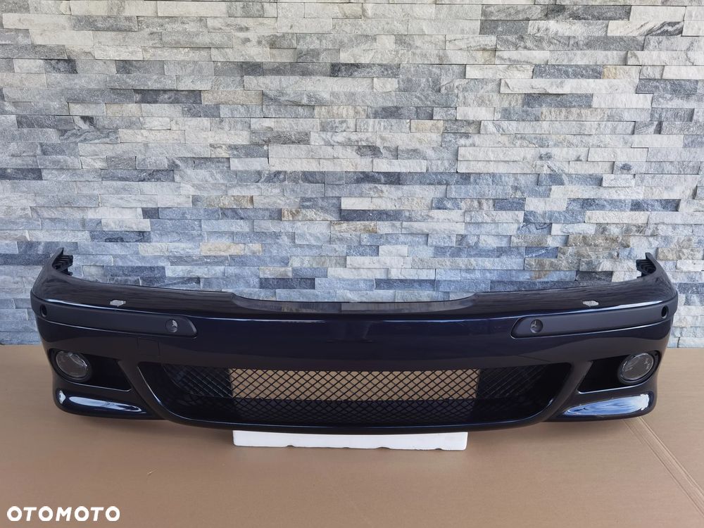 ZDERZAK BMW E39 M PAKIET ORIENTBLAU PRZEDNI PRZÓD PDC SPRYSKI ORYGINALNY WYSYŁKA BDB