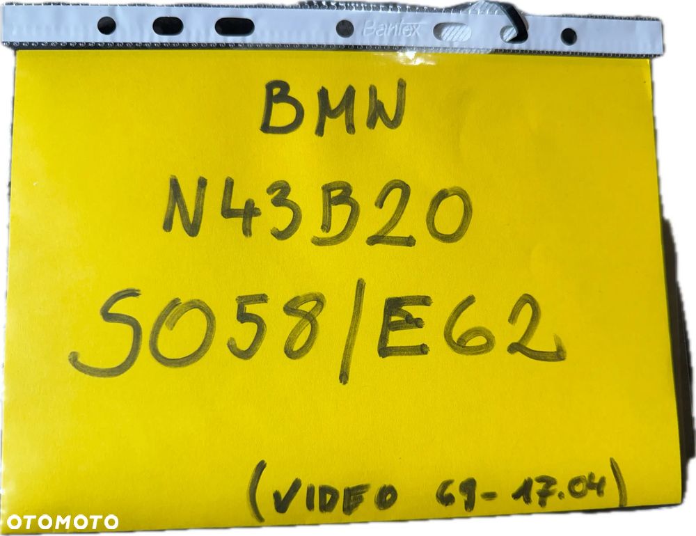Bmw N43B20 2.0 benzyna silnik kompletny z pełnym osprzętem gotowy do montażu VIDEO PRACY SILNIKA - WHATSAPP LUB LINK W OPISIE - 6